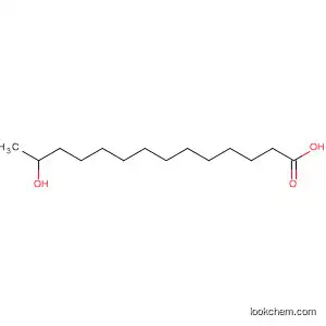 Molecular Structure of 17278-73-8 (13-Hydroxymyristic acid)