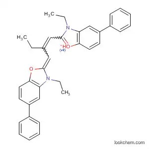 3-エチル-2-[2-[(3-エチル-5-フェニル-2(3H)-ベンゾオキサゾールイリデン)メチル]-1-ブテニル]-5-フェニルベンゾオキサゾリウム