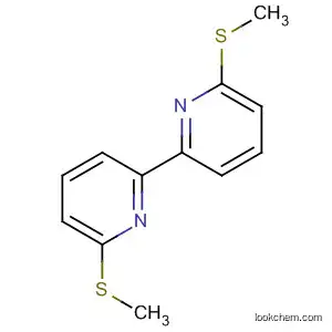 Molecular Structure of 92686-23-2 (2,2'-Bipyridine, 6,6'-bis(methylthio)-)