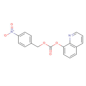 Molecular Structure of 19506-71-9 (Carbonic acid, (4-nitrophenyl)methyl 8-quinolinyl ester)