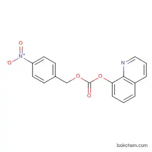 Molecular Structure of 19506-71-9 (Carbonic acid, (4-nitrophenyl)methyl 8-quinolinyl ester)