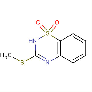 2H-1,2,4-Benzothiadiazine, 3-(methylthio)-, 1,1-dioxide