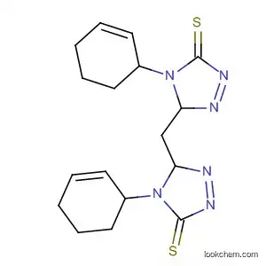 4-phenyl-3-[(4-phenyl-5-sulfanylidene-1H-1,2,4-triazol-3-yl)methyl]-1H-1,2,4-triazole-5-thione
