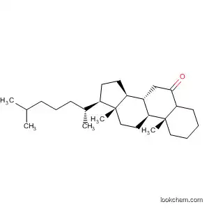 Molecular Structure of 22033-82-5 (5ξ-Cholestan-6-one)