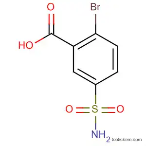 Molecular Structure of 22361-61-1 (2-BroMo-5-sulfaMoylbenzoic Acid)