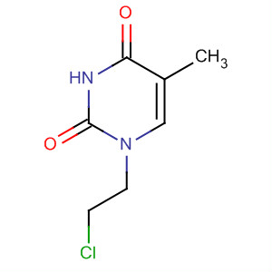 2,4(1H,3H)-Pyrimidinedione, 1-(2-chloroethyl)-5-methyl-