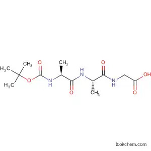 Glycine, N-[N-[N-[(1,1-dimethylethoxy)carbonyl]-L-alanyl]-L-alanyl]-