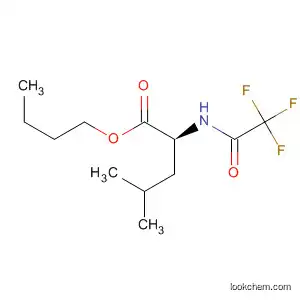 Molecular Structure of 2796-38-5 (N-(Trifluoroacetyl)-L-leucine butyl ester)