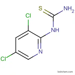 Molecular Structure of 31545-32-1 (N-(3,5-Dichloro-2-pyridyl)thiourea, 97%)