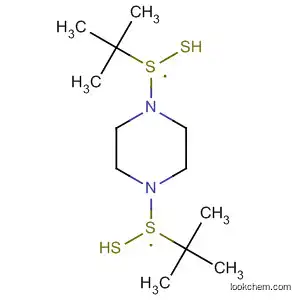Molecular Structure of 37004-94-7 (1,4-Bis[(1,1-dimethylethyl)dithio]piperazine)