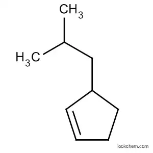 Molecular Structure of 37689-12-6 (3-(2-methylpropyl)cyclopentene)