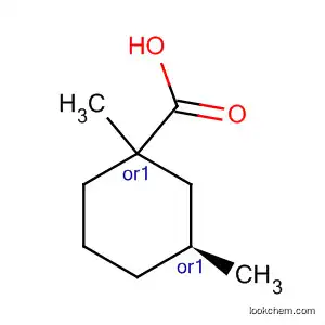 Cyclohexanecarboxylic acid, 1,3-dimethyl-, cis-