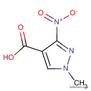 Molecular Structure of 39205-68-0 (1-Methyl-3-nitro-1H-pyrazole-4-carboxylic acid)
