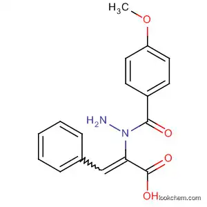 Molecular Structure of 40093-54-7 (2-Propenoic acid, 3-phenyl-, 1-(4-methoxyphenyl)hydrazide)