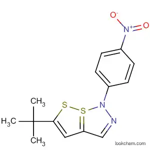 1H-7l4-[1,2]Dithiolo[5,1-e][1,2,3]thiadiazole,
5-(1,1-dimethylethyl)-1-(4-nitrophenyl)-