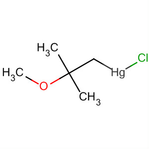 Mercury, chloro(2-methoxy-2-methylpropyl)-