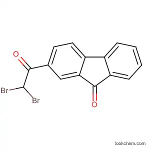 Molecular Structure of 42834-68-4 (2-(DIBROMOACETYL)-9H-FLUOREN-9-ONE)