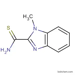 Molecular Structure of 43102-10-9 (1H-Benzimidazole-2-carbothioamide,1-methyl-(9CI))