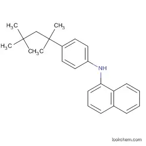 Molecular Structure of 4572-51-4 (N-(4-(1,1,3,3-TETRAMETHYLBUTYL))PHENYL-1-NAPHTHYLAMINE)