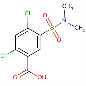 Benzoic acid, 2,4-dichloro-5-[(dimethylamino)sulfonyl]-