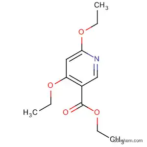 Molecular Structure of 50503-46-3 (4,6-Diethoxypyridine-3-carboxylic acid ethyl ester)
