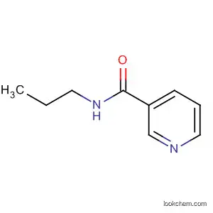 Molecular Structure of 51055-31-3 (3-Pyridinecarboxamide, N-propyl-)