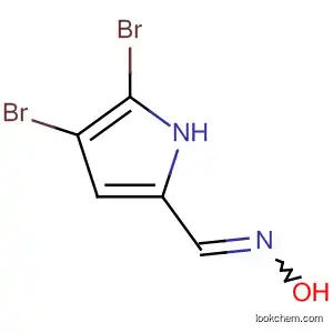 Molecular Structure of 51148-00-6 (1H-Pyrrole-2-carboxaldehyde, 4,5-dibromo-, oxime)
