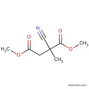 Molecular Structure of 52003-39-1 (Butanedioic acid, 2-cyano-2-methyl-, dimethyl ester)