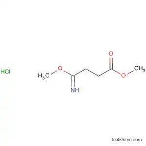 Molecular Structure of 52070-12-9 (4-IMino-4-Methoxybutanoic Acid Methyl Ester Hydrochloride)