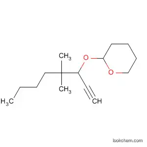 Molecular Structure of 52418-99-2 (2H-Pyran, 2-[(1-ethynyl-2,2-dimethylhexyl)oxy]tetrahydro-)