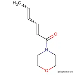 Molecular Structure of 5299-73-0 (Morpholine, 4-(1-oxo-2,4-hexadienyl)-)