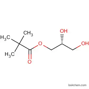 Molecular Structure of 5309-43-3 (Pivalic acid (S)-2,3-dihydroxypropyl ester)