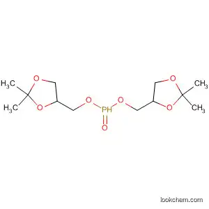 Molecular Structure of 53225-54-0 (Phosphonic acid, bis[(2,2-dimethyl-1,3-dioxolan-4-yl)methyl] ester)