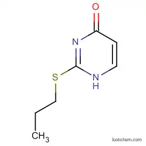 Molecular Structure of 54460-95-6 (2-(Propylthio)-4(1H)-pyrimidinone)