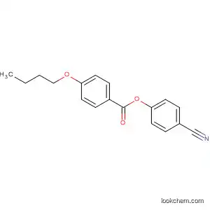 Molecular Structure of 54887-92-2 (p-Butoxybenzoic acid p-cyanophenyl ester)