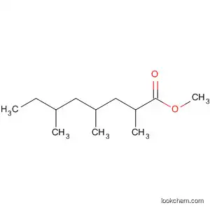 Molecular Structure of 54984-07-5 (2,4,6-Trimethyloctanoic acid methyl ester)