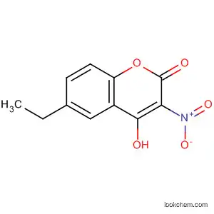 2H-1-Benzopyran-2-one, 6-ethyl-4-hydroxy-3-nitro-