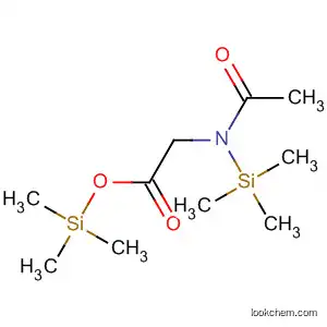 Molecular Structure of 55124-99-7 (N-Acetyl-N-(trimethylsilyl)glycine trimethylsilyl ester)