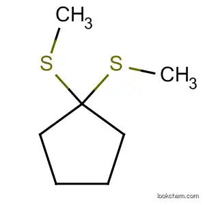 Molecular Structure of 56253-71-5 (Cyclopentane, 1,1-bis(methylthio)-)