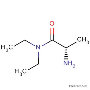 Molecular Structure of 56414-86-9 (Propanamide, 2-amino-N,N-diethyl-, (S)-)
