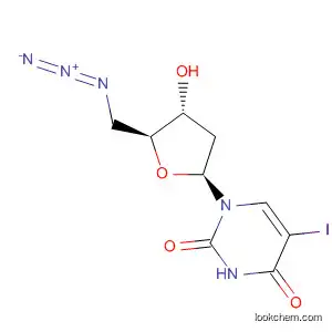 Molecular Structure of 58349-30-7 (Uridine, 5'-azido-2',5'-dideoxy-5-iodo-)