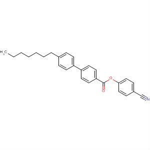 4'-Heptyl-4-biphenylcarboxylic acid p-cyanophenyl ester