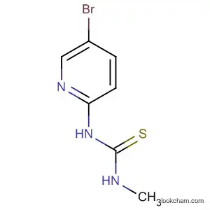 Molecular Structure of 59180-92-6 (N-(5-bromo-2-pyridyl)-N'-methylthiourea)