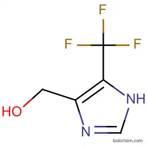 Molecular Structure of 59608-85-4 ((4-(trifluoromethyl)-1H-imidazol-5-yl)methanol)