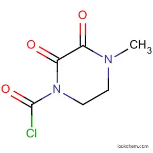 Molecular Structure of 59702-98-6 (1-Piperazinecarbonyl chloride, 4-methyl-2,3-dioxo-)