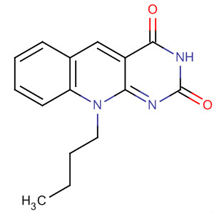 Pyrimido[4,5-b]quinoline-2,4(3H,10H)-dione, 10-butyl- cas  59997-19-2