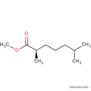 Molecular Structure of 60148-95-0 (Heptanoic acid, 2,6-dimethyl-, methyl ester, (R)-)