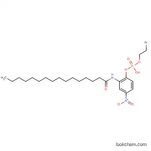 Molecular Structure of 60301-90-8 (2’-(-Bromoethylphosphoryl)-5’-nitrohexadecananilide)