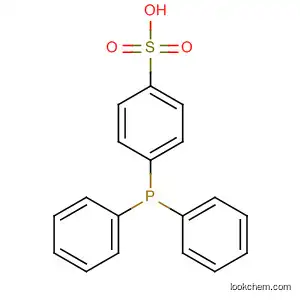 Molecular Structure of 60421-69-4 (Benzenesulfonic acid, 4-(diphenylphosphino)-)
