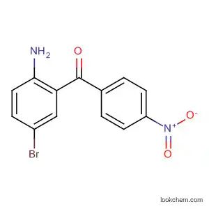 Molecular Structure of 60773-45-7 (Methanone, (2-amino-5-bromophenyl)(4-nitrophenyl)-)